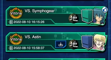 CONTA TOP YU-GI-OH DUEL LINKS