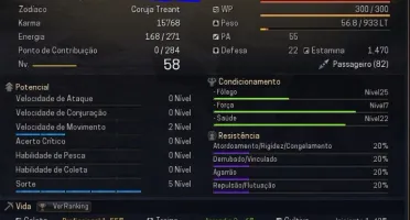 CONTA BLACK DESERT LENDÁRIA