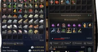 CONTA BLACK DESERT LENDÁRIA