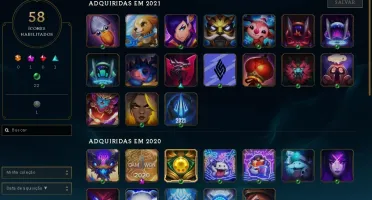 ✅ Conta LOL Br Ouro 3 ✅