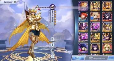 Saint Seiya Awakening - Conta pega Lendário