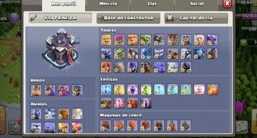 Conta Clash of Clans CV15