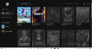 Conta Epic games Fortnite, Gta V Metro, dead by dailyght