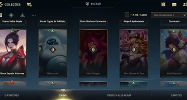 Conta wild rift diamante+passe+skin exclusiva rakan guardião