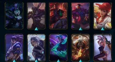 CONTA DE LOL GOLD 4 COM SKINS
