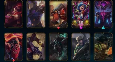 CONTA DE LOL GOLD 4 COM SKINS