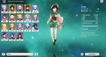 AR51 Venti + Zhongli + Albedo + Qiqi C1 + Jean
