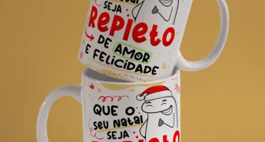 Artes De Natal Para Canecas