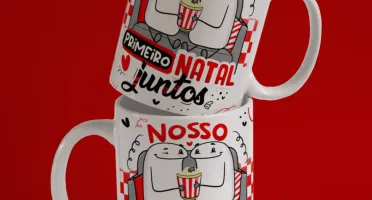 Artes De Natal Para Canecas