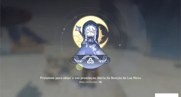 AR 46 XIAO/DILUC/ZHONGLI/QIQI C1/HARÁ CELESTIAL/BENÇÃO 16 D