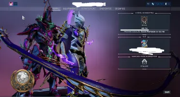 Conta Warframe Mr 16 Com Varios Arcanos E Coisasprimes