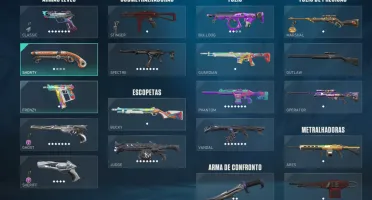 Conta Valorant com muitas skins e 1000R$ Gastos