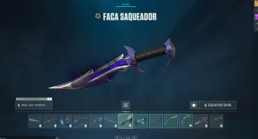 Conta Valorant com muitas skins e 1000R$ Gastos