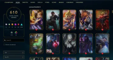 Conta Lol 600+ Skins|Todos Os Bonecos|Lvl 480|4K Gasto