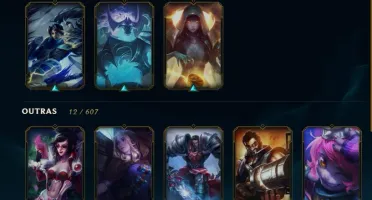 conta de lol level 123