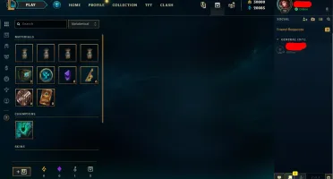 Conta League of Legends 30k de RP