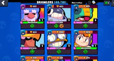 Conta Brawl Stars 48/58