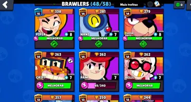 Conta Brawl Stars 48/58