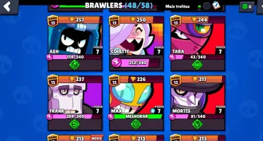 Conta Brawl Stars 48/58