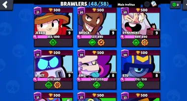 Conta Brawl Stars 48/58