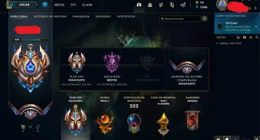 Conta ez challenger s11 flex /Mestre SoloQ 400 pdl s11