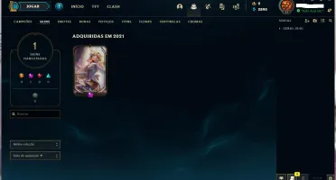 Smurf Gold IV com Soraka Prestigio