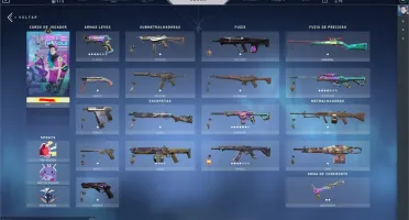 Conta valorant varias skins. ( elo anterior diamante)