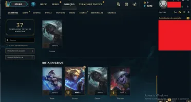 Conta League of  Legends Gold1