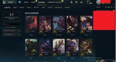 Conta League of  Legends Gold1
