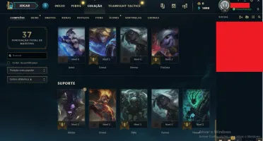 Conta League of  Legends Gold1