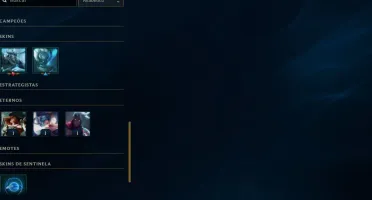CONTA LOL MESTRE 105PDL COM 412 SKINS!! PREÇO NEGOCIAVEL!!