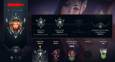 Conta Level 393 Prata BR