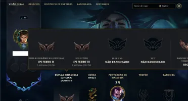 Ferro 3 com 30 Champs e 12 Skins
