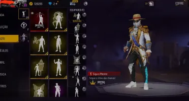 Conta Free fire Rara