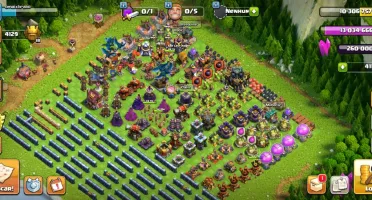 Conta De Clash Of Clans Cv17 Semi Runshada