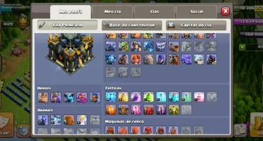 Conta De Clash Of Clans Cv17 Semi Runshada
