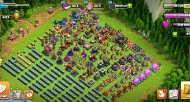 Conta De Clash Of Clans Cv17 Semi Runshada
