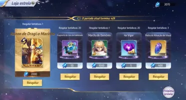 Conta SAINT SEIYA Awakening - Server A14 ( ACEITO OFERTAS )