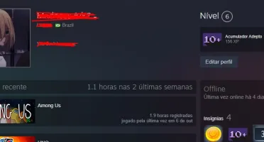 Conta na Steam