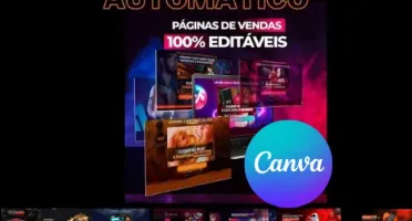 Páginas Premium Editavéis 100% No Canva