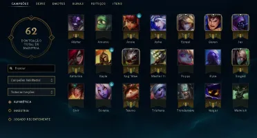 Unranked, indo para Nivel 30(atual 27)