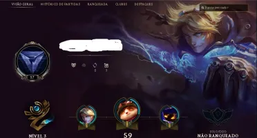 Unranked, indo para Nivel 30(atual 27)