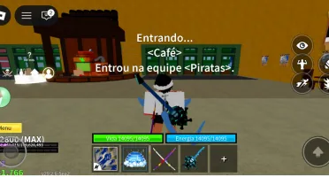 Conta de roblox com foco no blox fruits 50% DE DESCONTO!