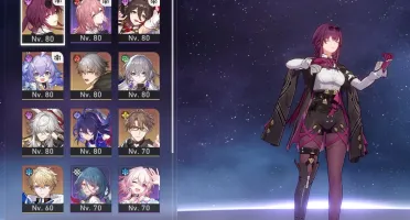 Honkai Star Rail - Seele + Jing Yuan + Kafka