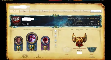 CONTA DE LOL 126 CAMPEÕES - 35 SKINS ANNIE HEXTECH - 7 PAG