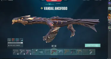 Vendo conta de valorant com muitas skins, preço de desapego