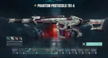 Conta valorant com várias SKINS, faca e chaveiro imortal.