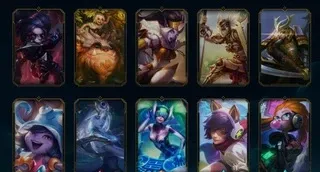 Conta League of Legends Bronze 4, 33 skins 30R$