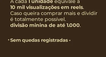 Visualizações em Reels Instagram