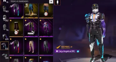 Conta Free Fire Gemada Com Segundo, Terceiro, Setimo Passe